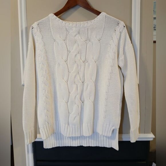 Liz Claiborne Petite Cable Knit Sweater Women's Size PS - Picture 1 of 8
